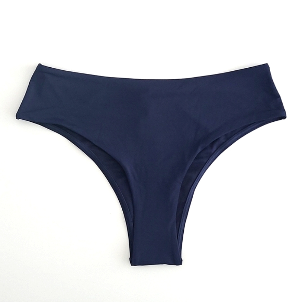 La Vie en Rose High Cut Navy Bikini Bottom Size M
